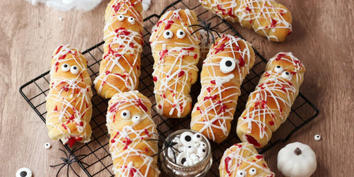 Oppskrift på Cannoli mummies