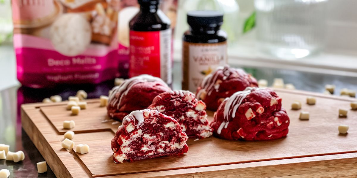 Red velvet cookies oppskrift