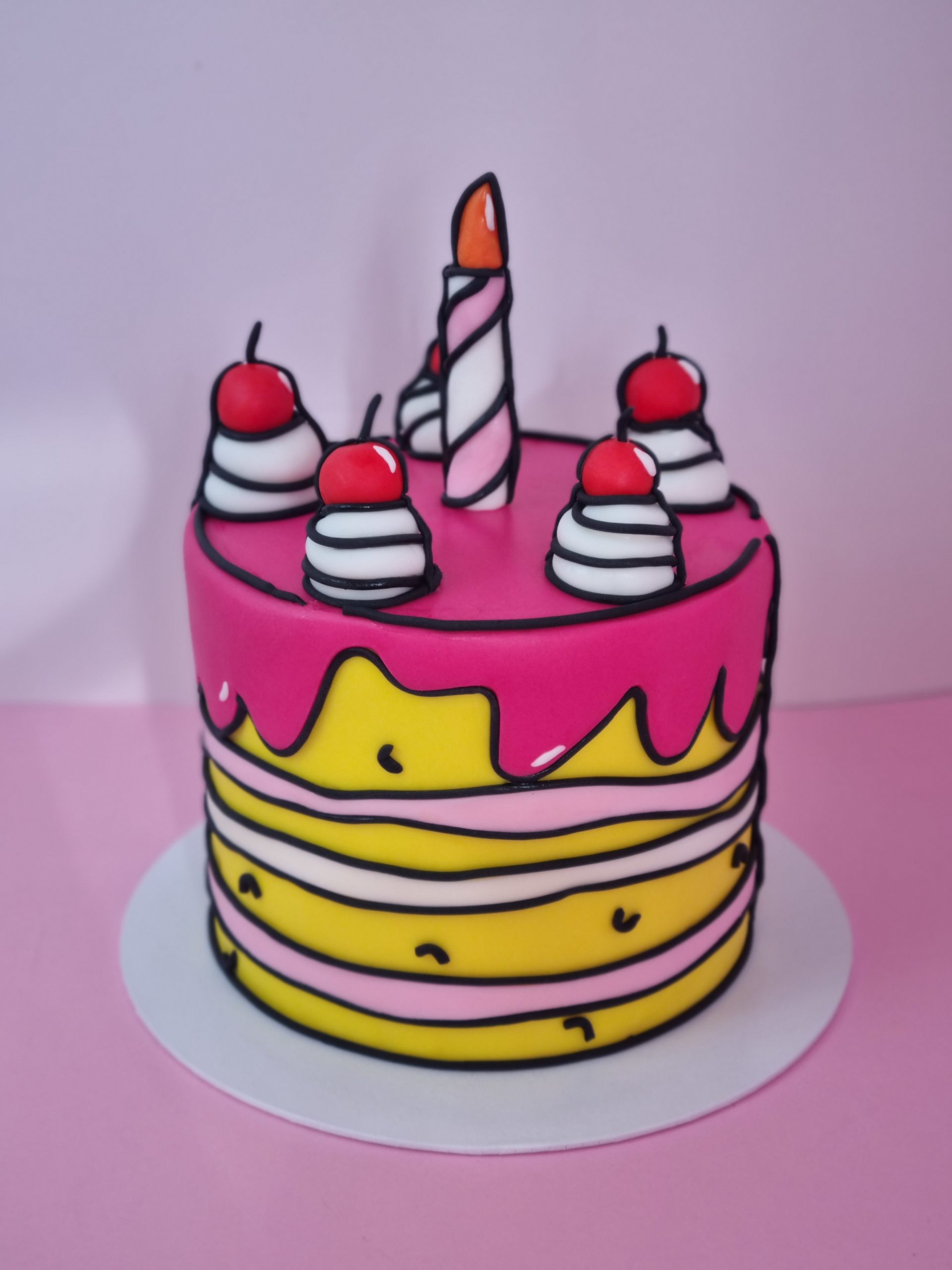 cartoon cake