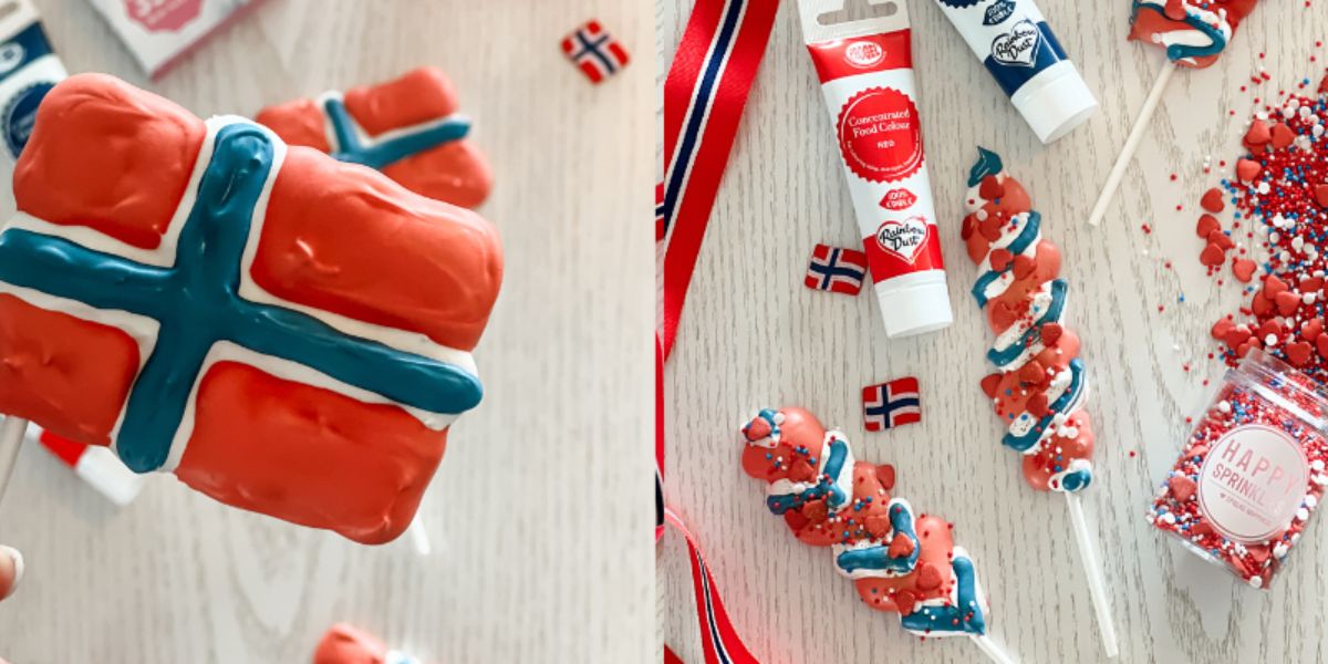 Oppskrift på 17. mai marengs