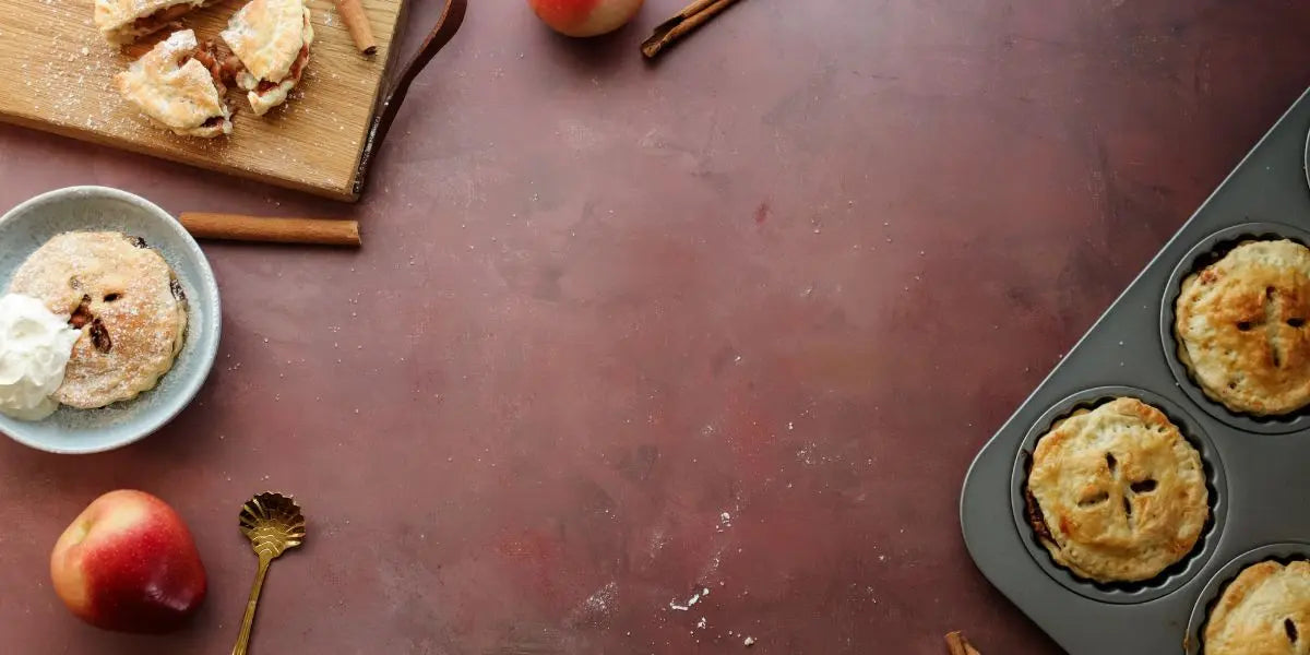 Oppskrift på Mini eplepai