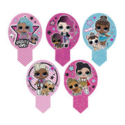 Spiselige Cupcakedekorasjoner L.O.L