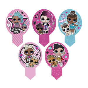 Spiselige Cupcakedekorasjoner L.O.L