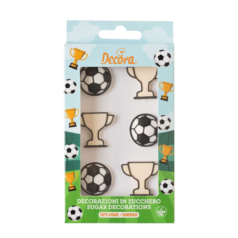 Decora Spiselig kakepynt fotball