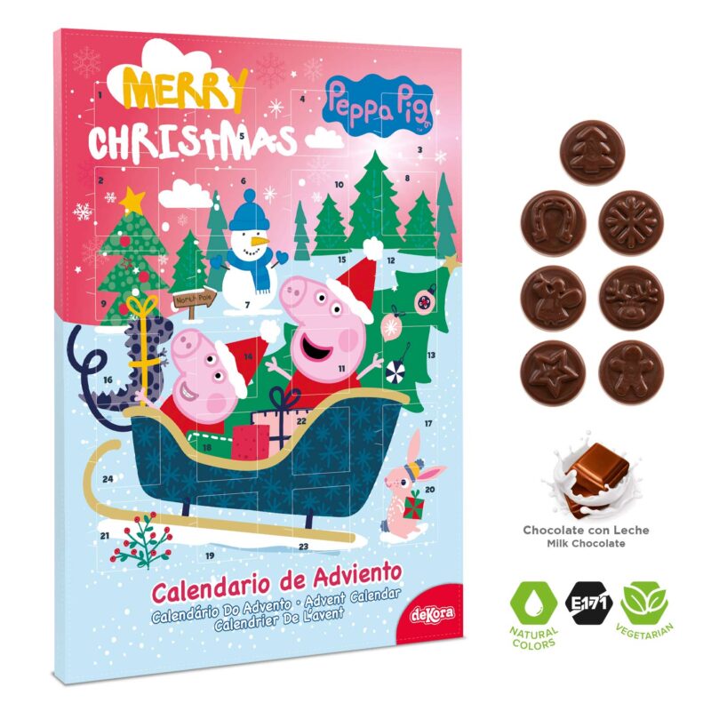 Peppa gris julekalender til barn