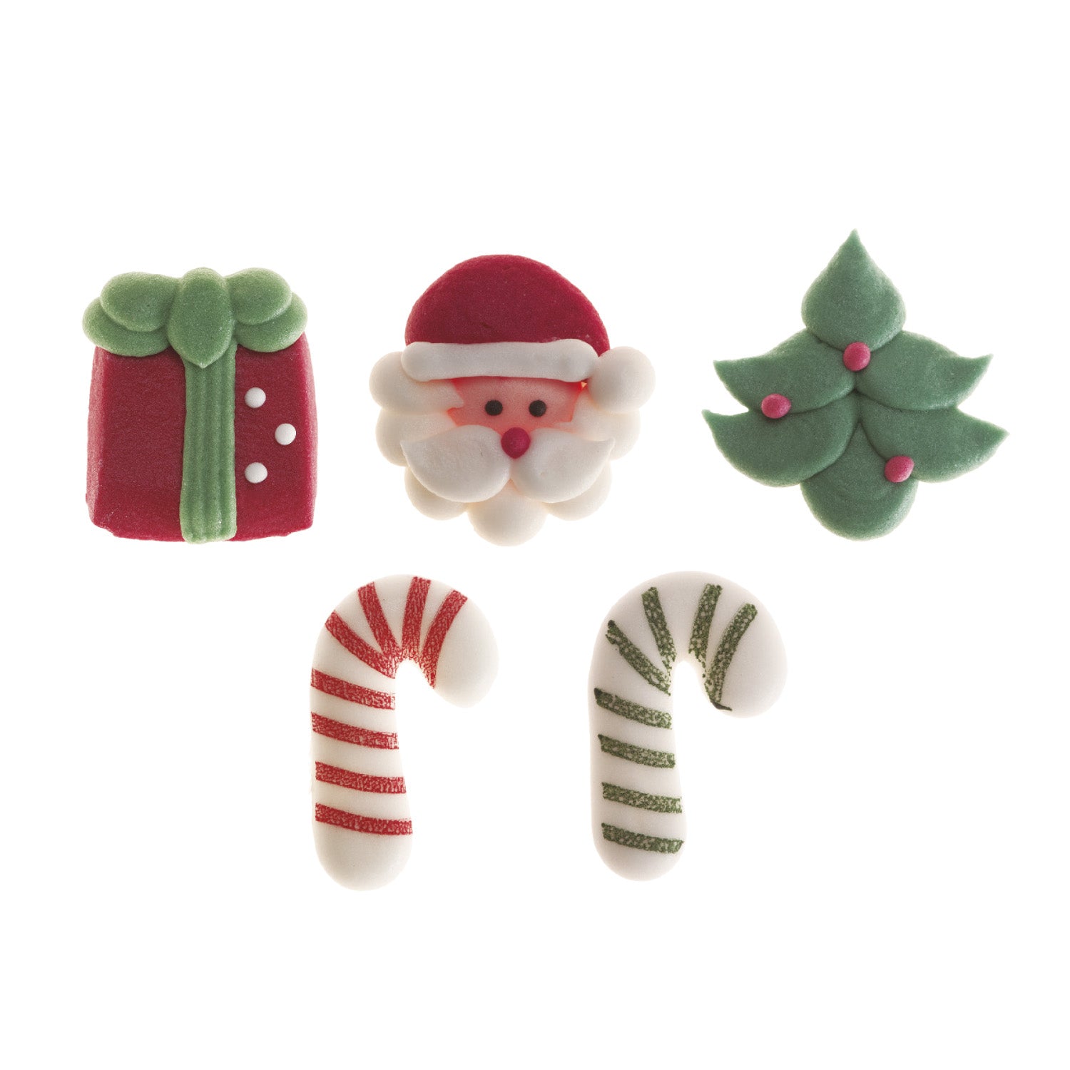 Spiselig Kakepynt - Julefigurer pk/12