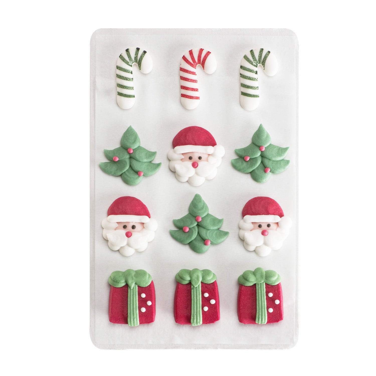 Spiselig Kakepynt - Julefigurer pk/12