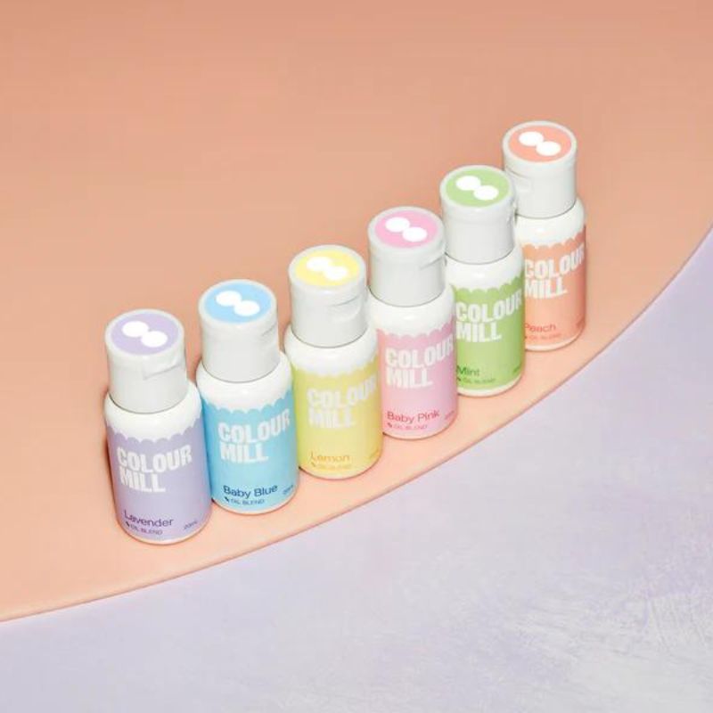 Colour Mill swatch spots oil blend