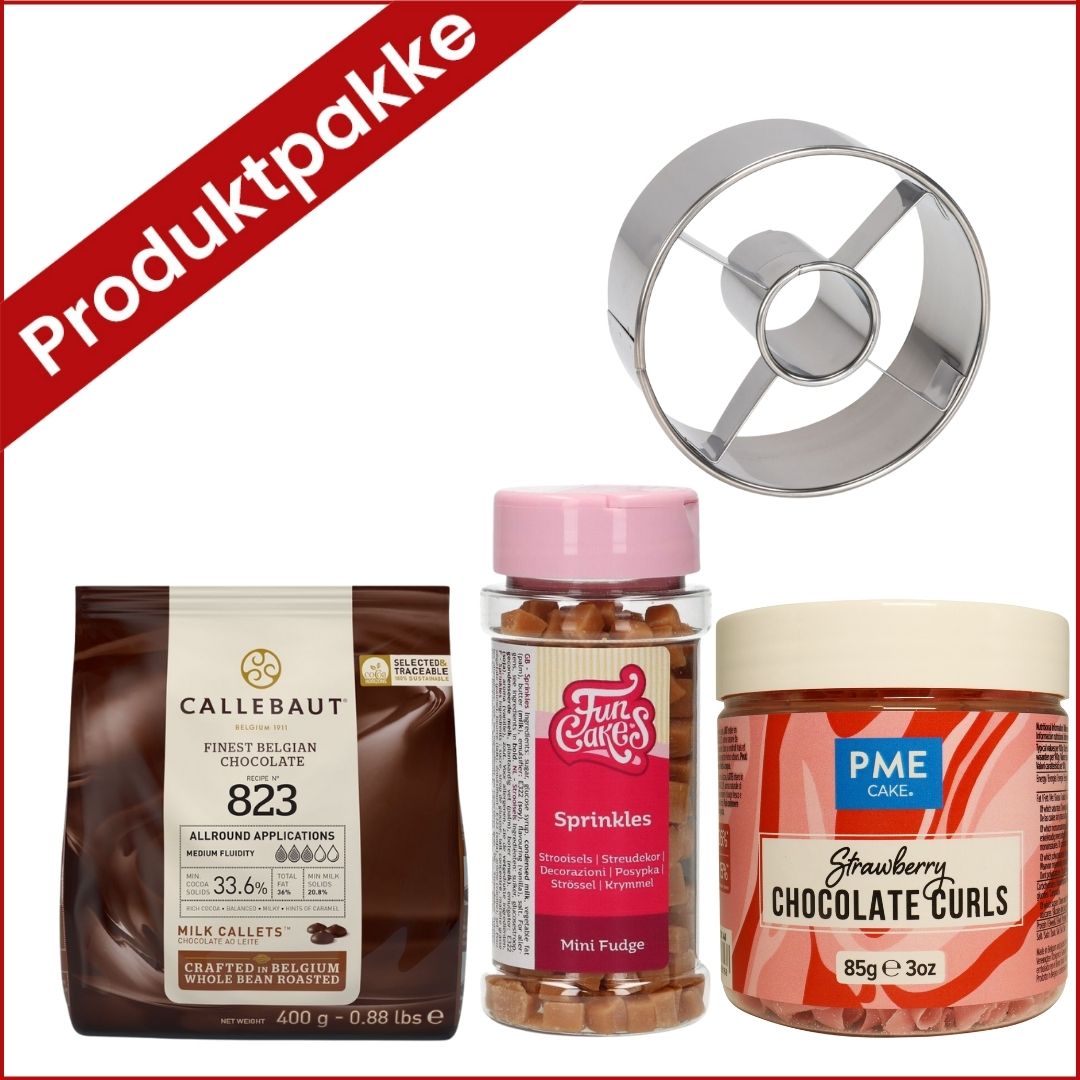 produktpakke donuts sjokolade