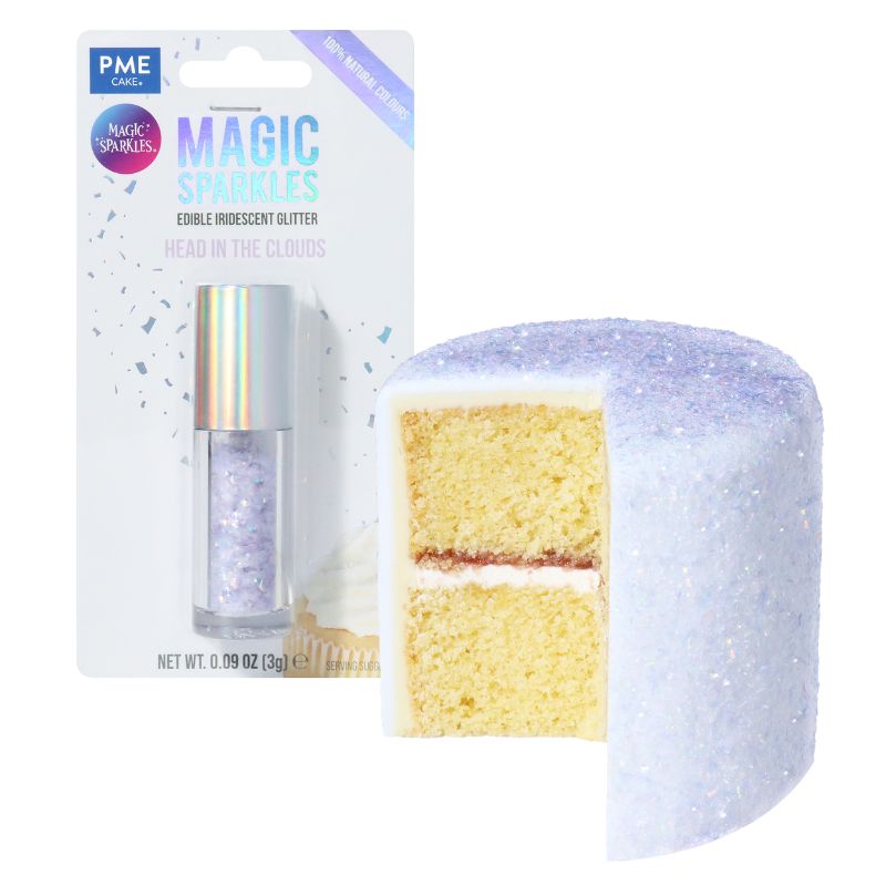 Spiselig glitter til kake