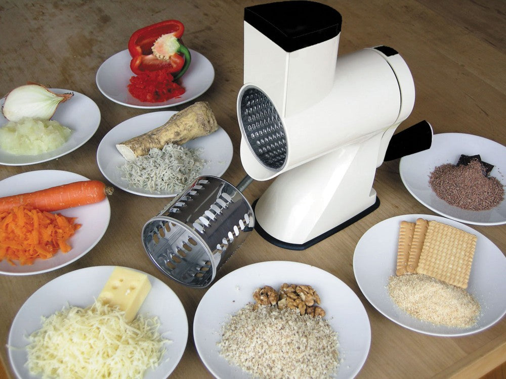 Tillegg til Mandelkvern DeLux: Grov trommel