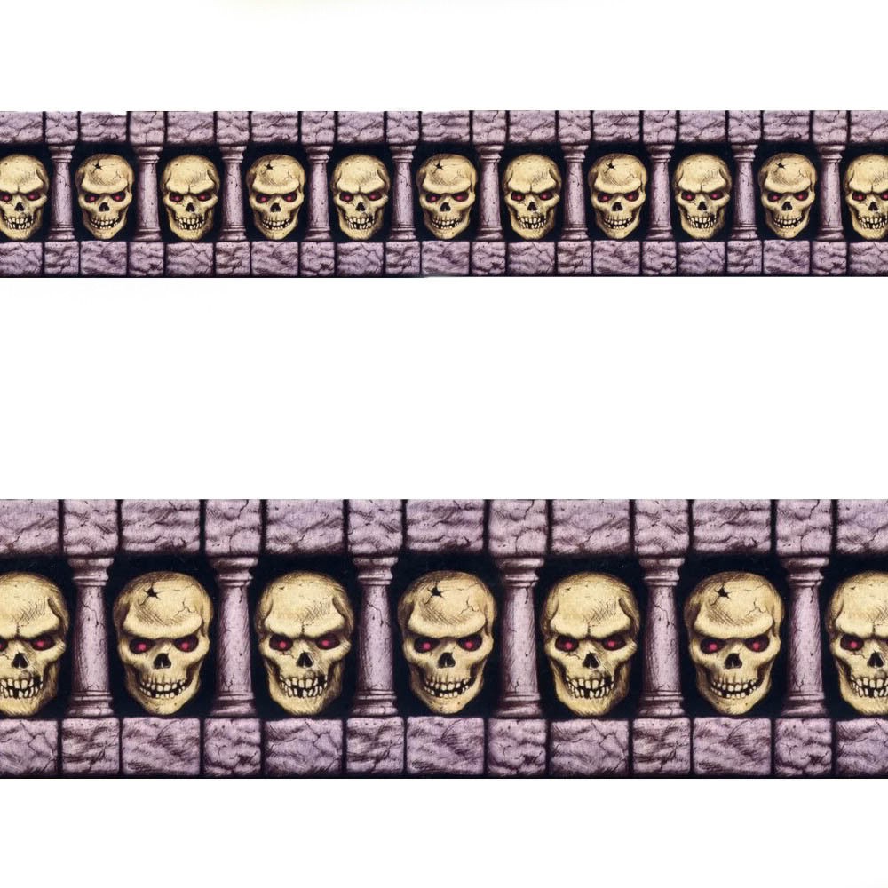 Dekor, Hodeskaller og mursøyler, 45cm x 15m