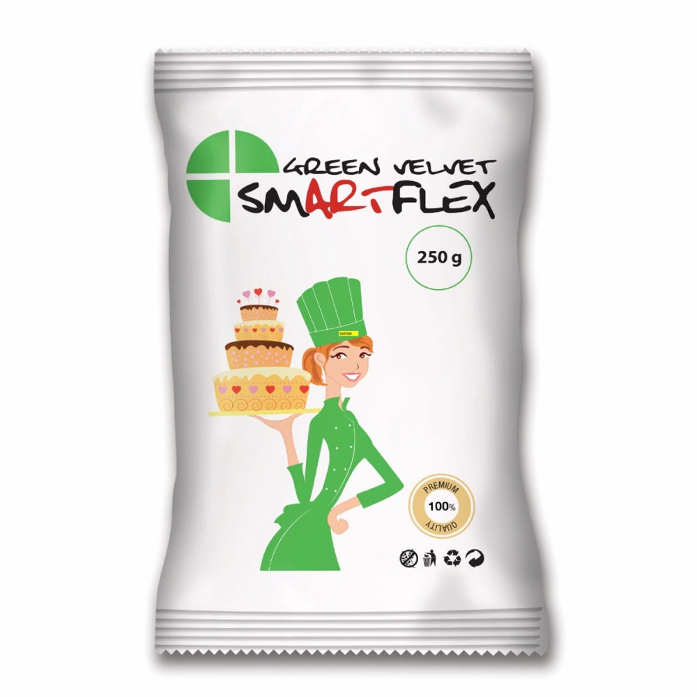 SmartFlex Grønn fondant Velvet, 250g