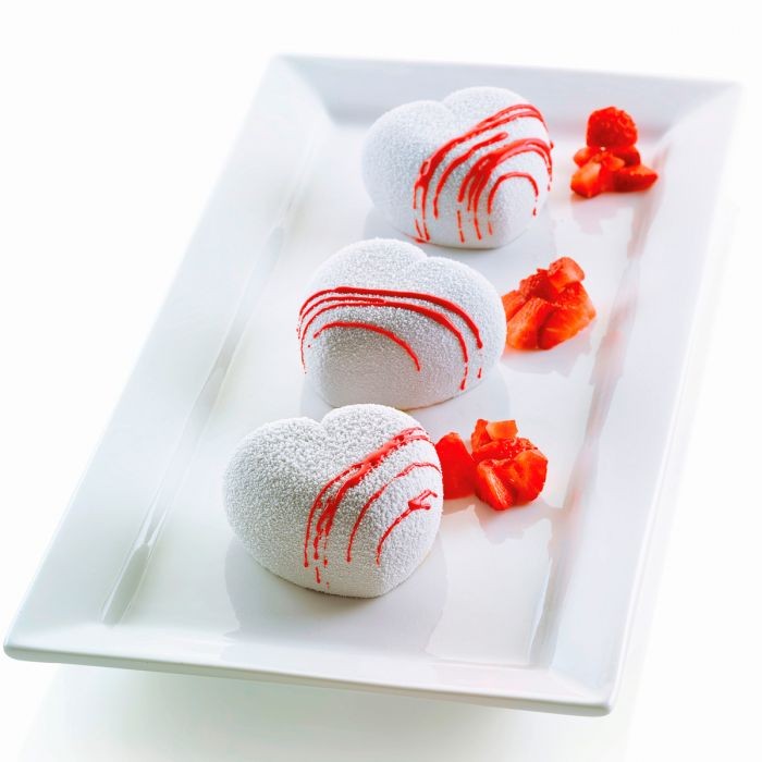 Silikomart kakeform Cuoricio - Hjerteform