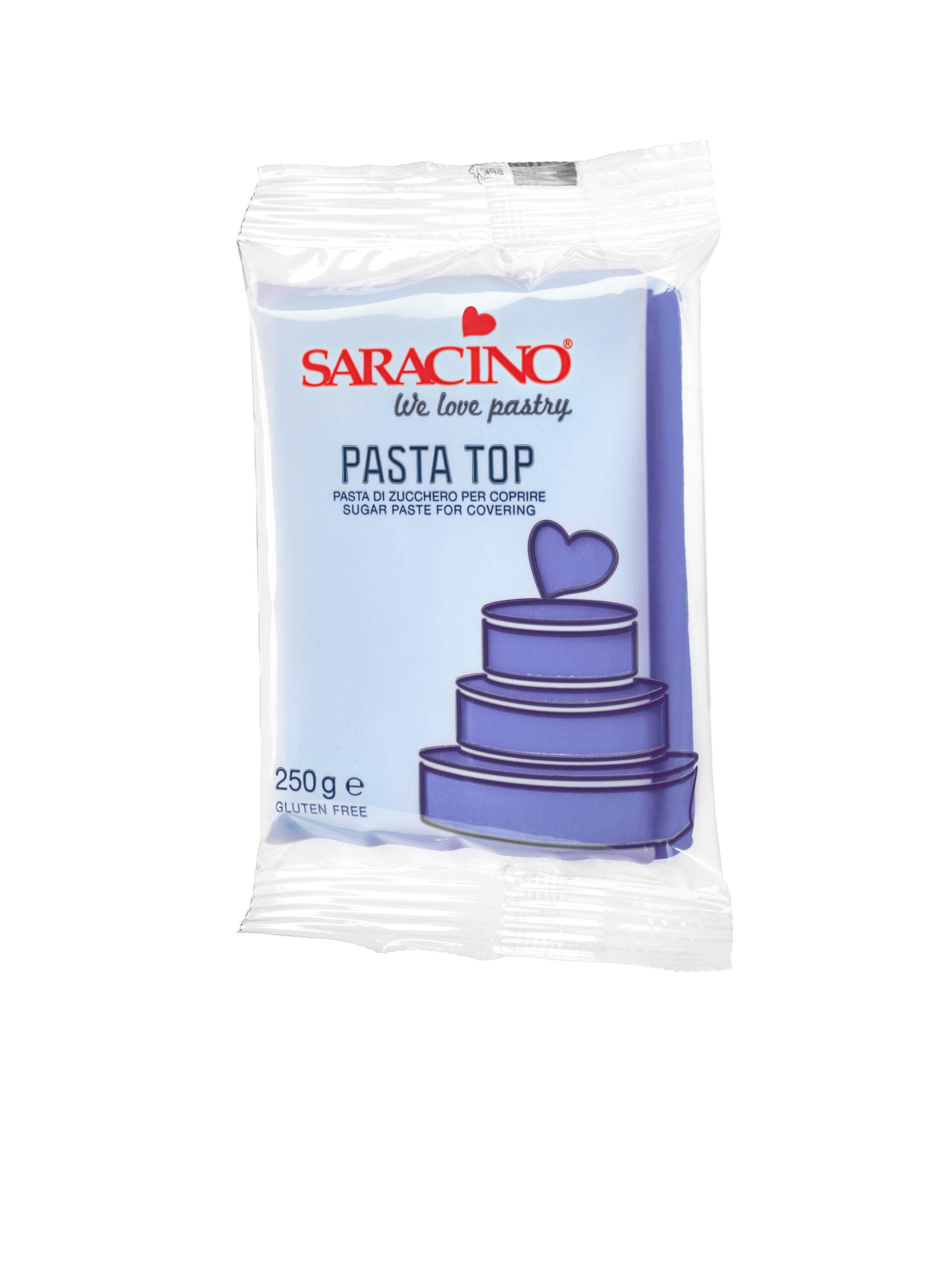 Saracino Top Paste Fondant - Viola - 250g