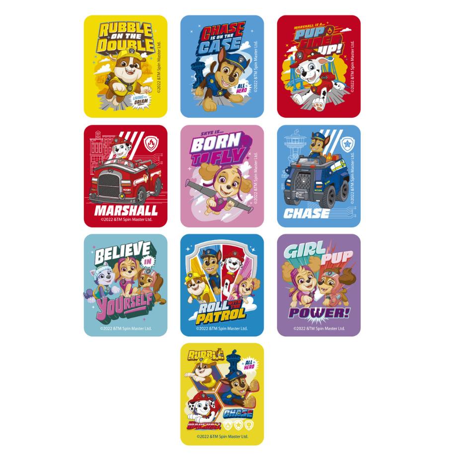 paw patrol klistremerker