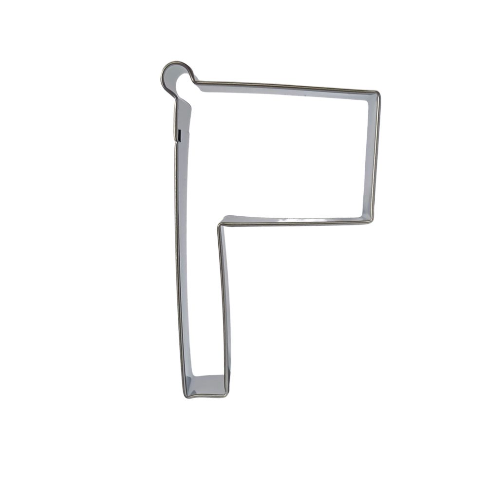 Pepperkakeform flaggstang eller flagg