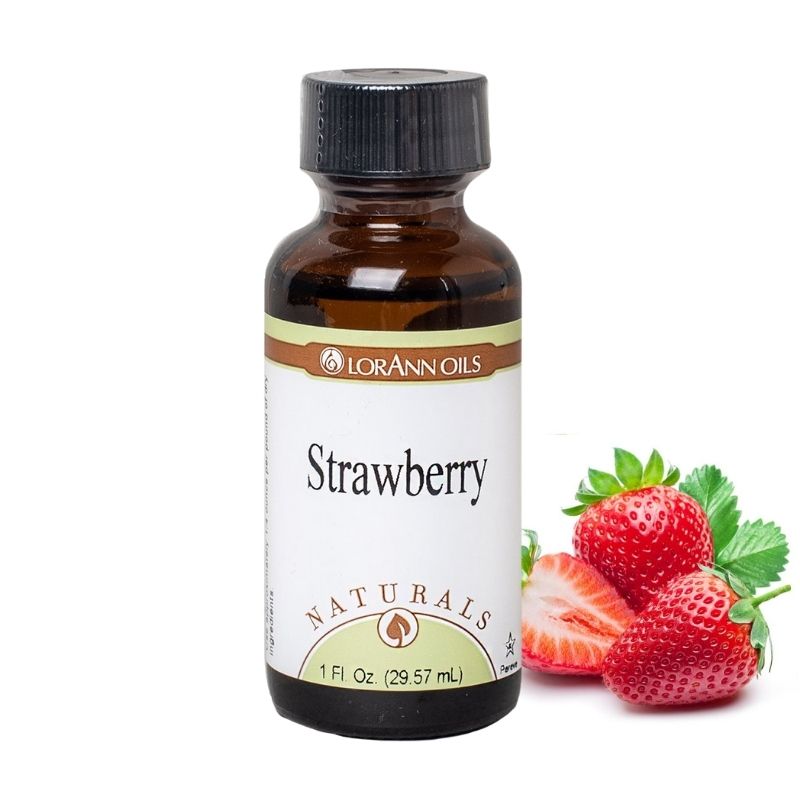 LorAnn naturlig Jordbærsmak, 30ml