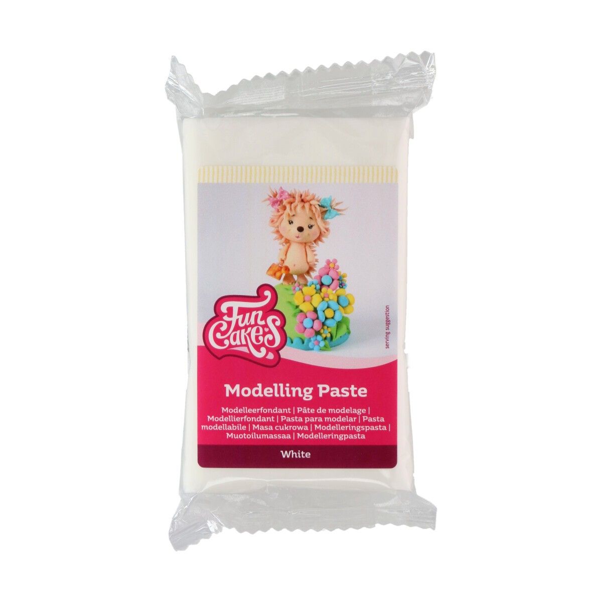 FunCakes Modelleringspasta -Hvit- 250g