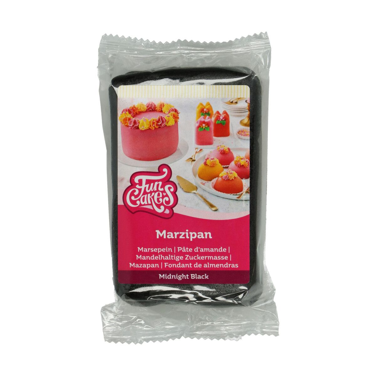 Svart marsipan fra FunCakes, 250g