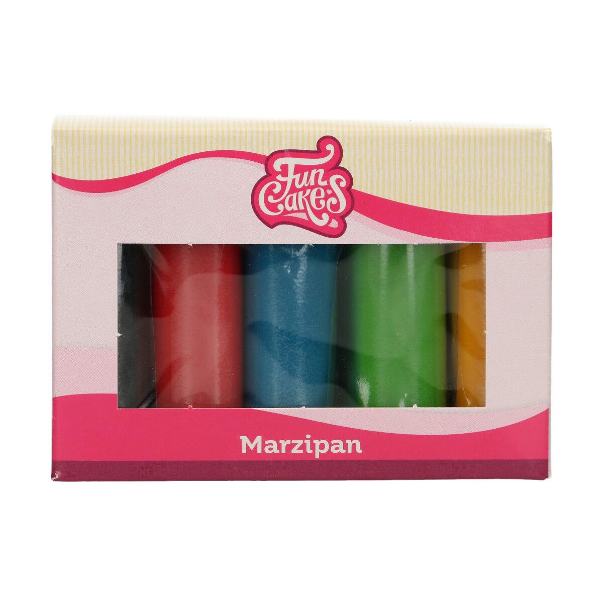FunCakes Marsipan Multipack Vanlige farger 5x100g