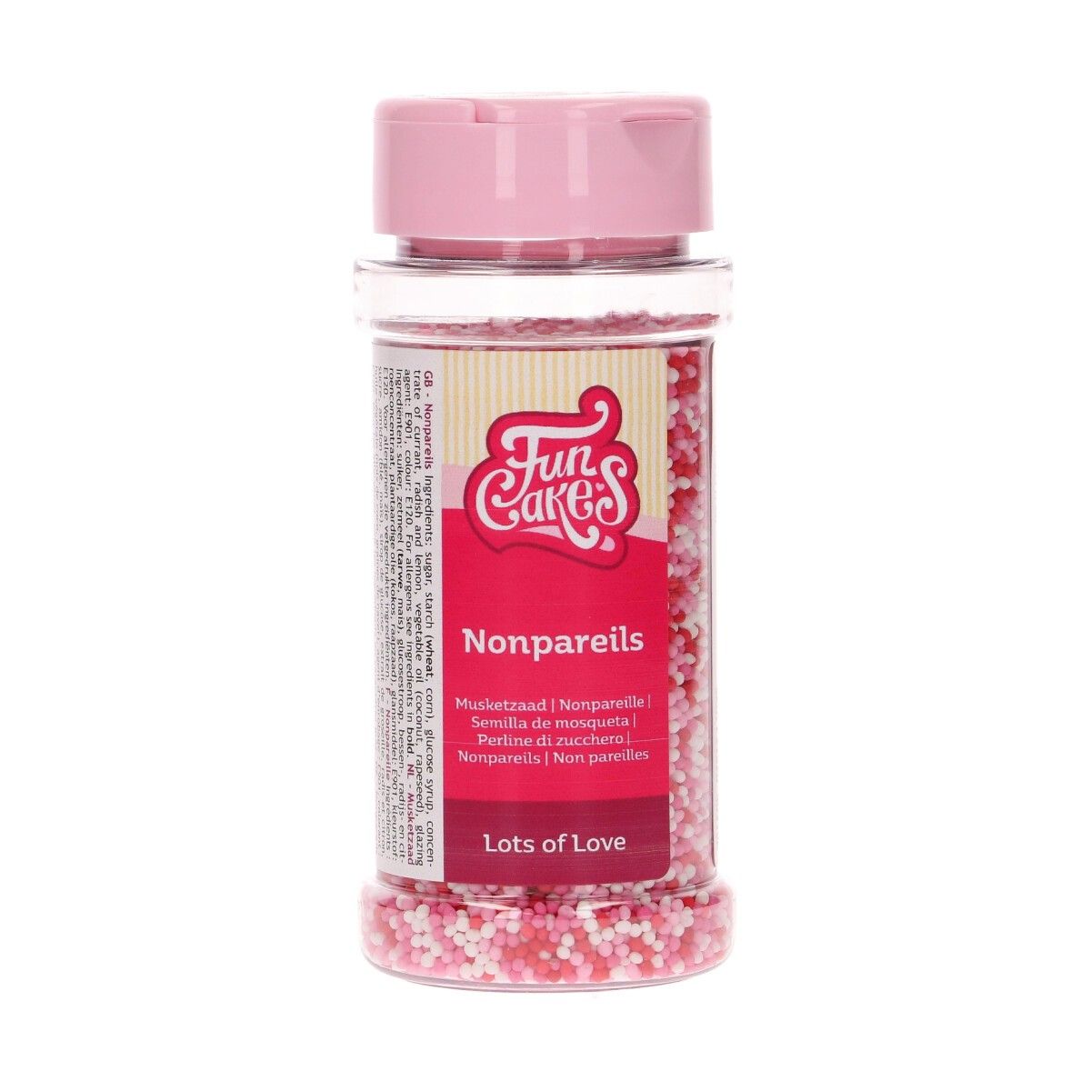 FunCakes Kakestrø Nonpareils -Lots of Love- 80g 1