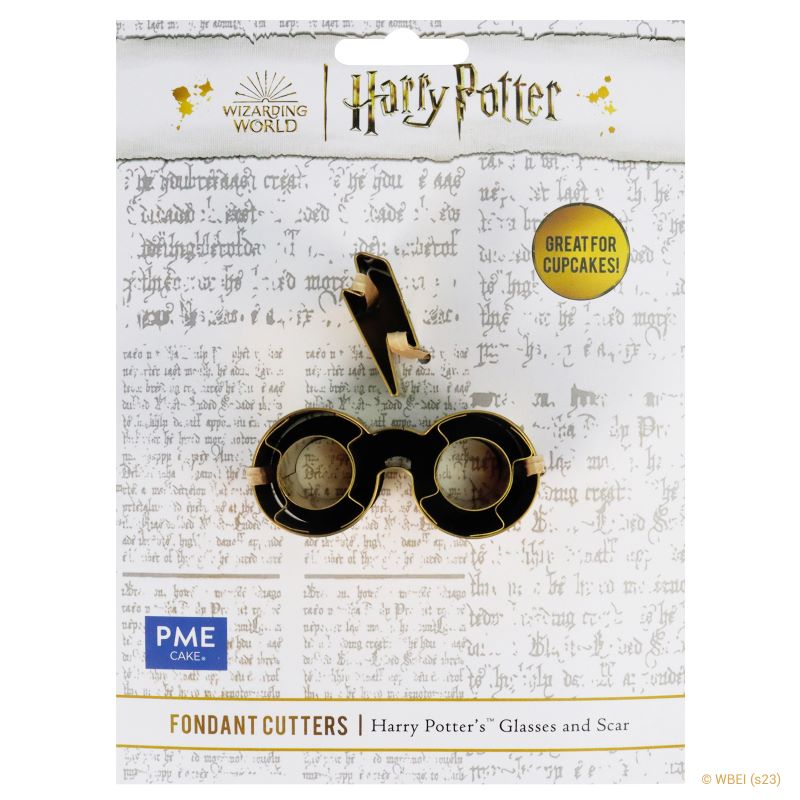 Harry Potter Pepperkakeformer -Briller og Lyn-