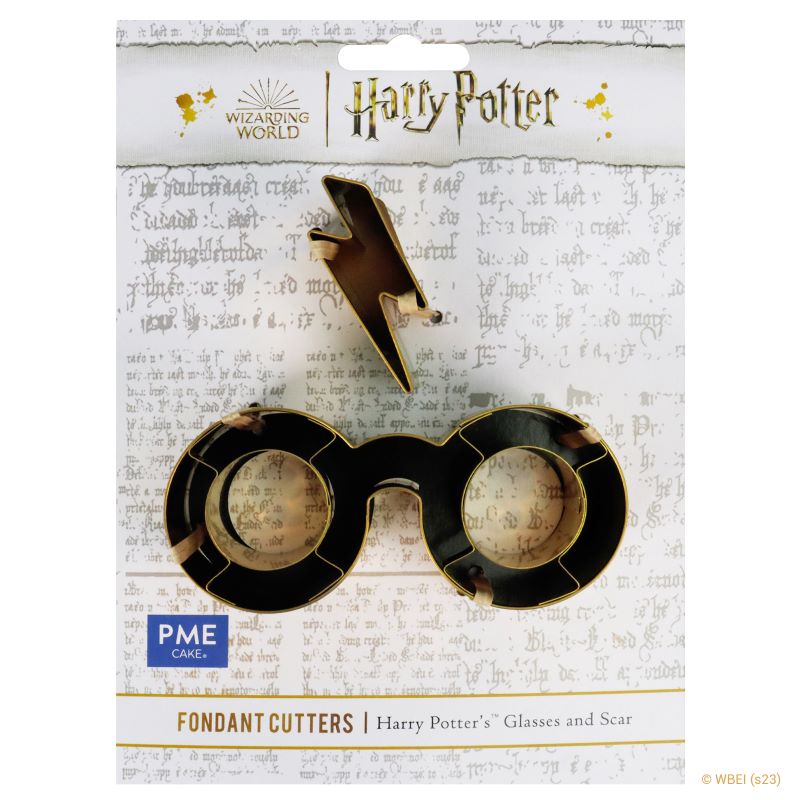 Harry Potter Pepperkakeformer -Briller og Lyn-, Stor