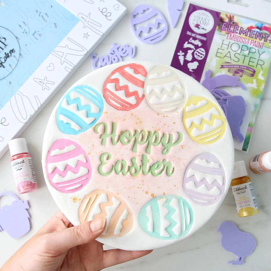 sweet stamp letter embossing set