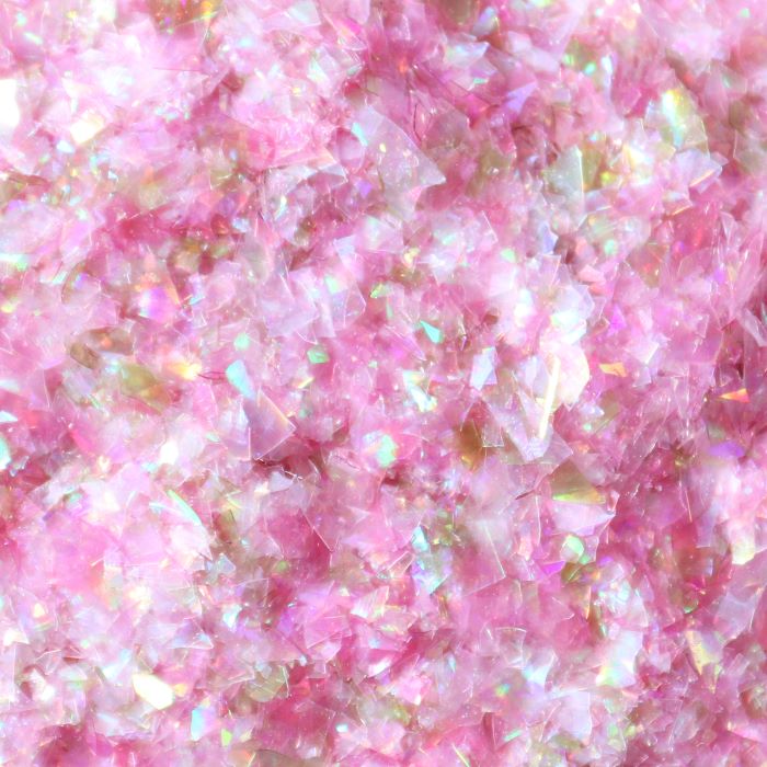 spiselige glitterflak rosa