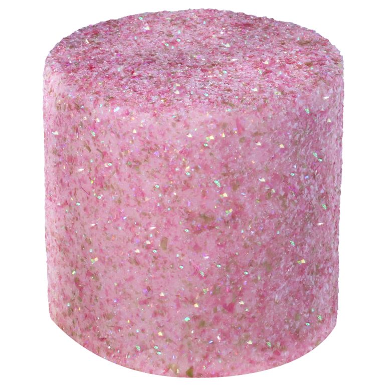 Spiselig glitter til kake - rosa