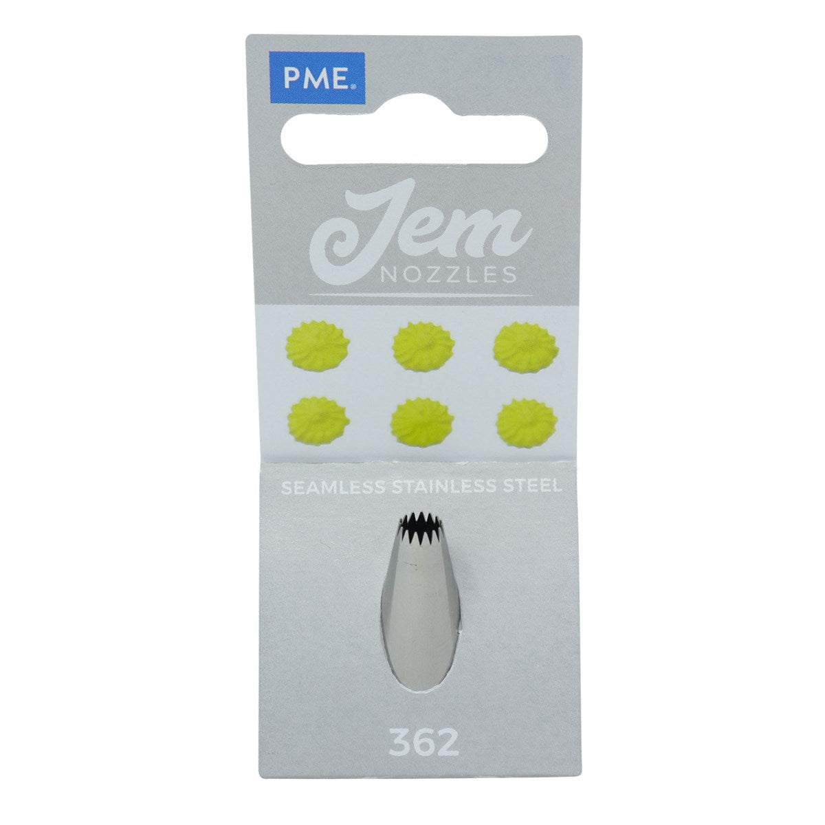 JEM sprøytetipp Fine Tooth Open Star #362