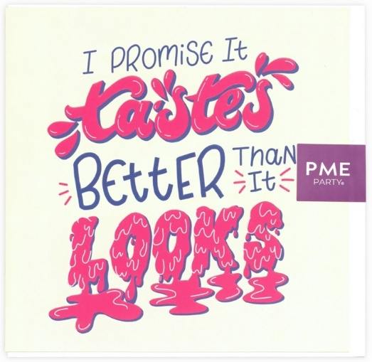 PME kakekort i promise it tastes better than it looks