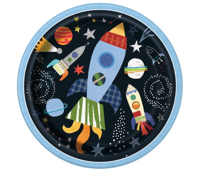 Papptallerken outer space