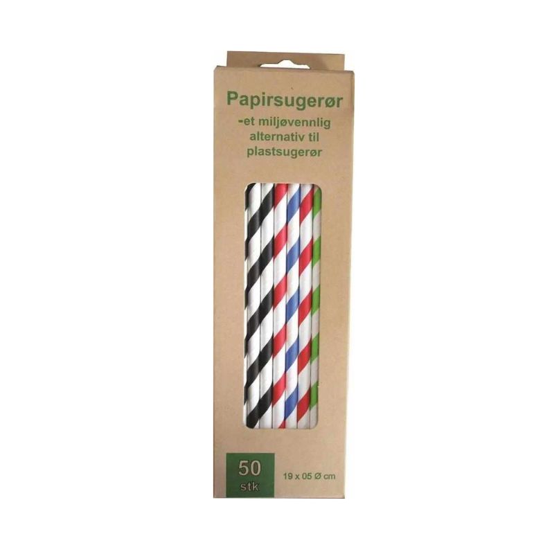 Papirsugerør fra Aanonsen