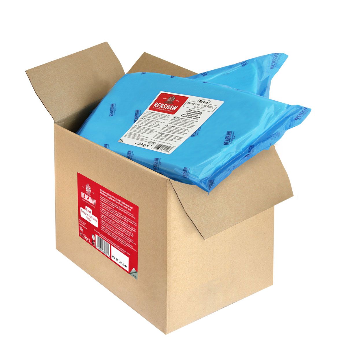 Hvit fondant fra Renshaw 10kg