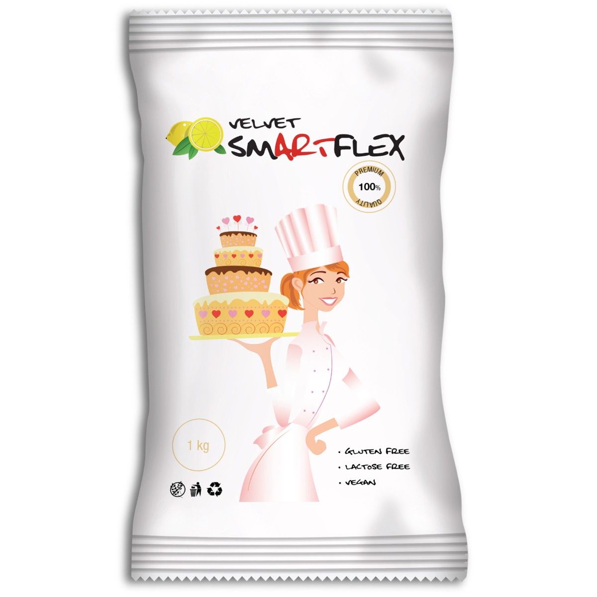 Smartflex fondant sitron 1kg