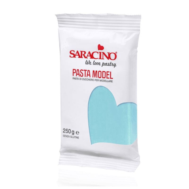 Saracino baby blå modelleringspasta 250g