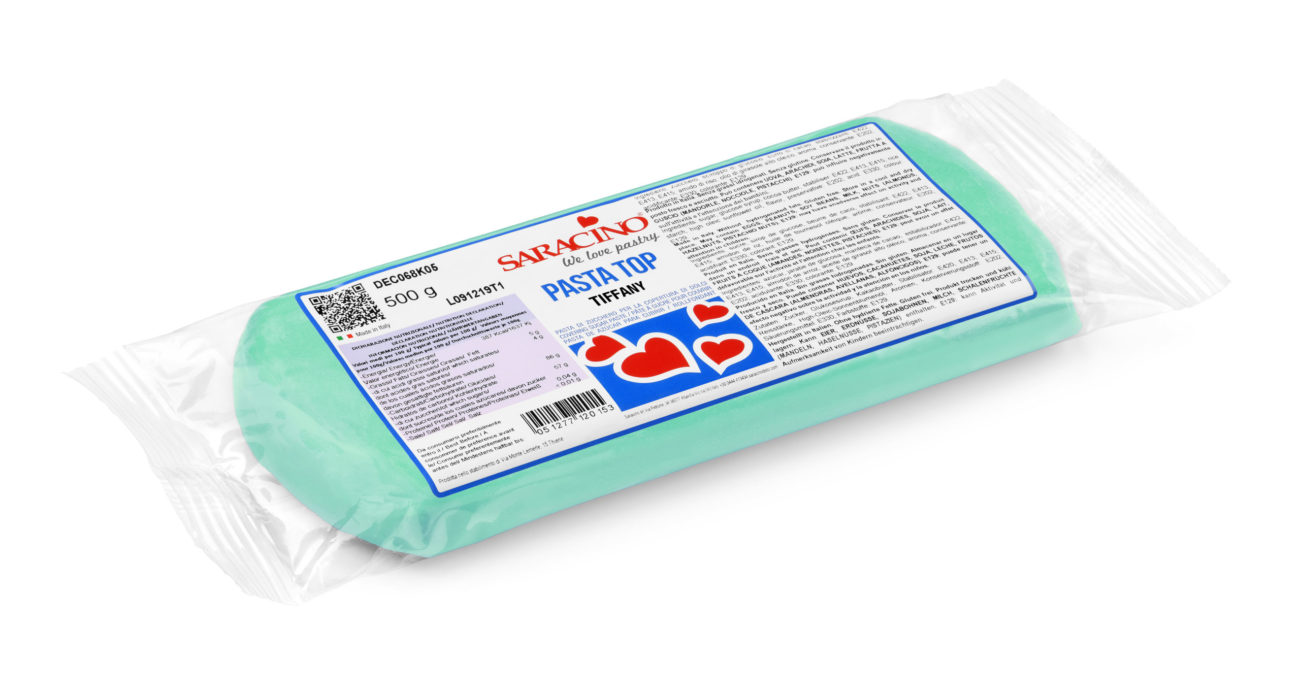 Turkis fondant til kake