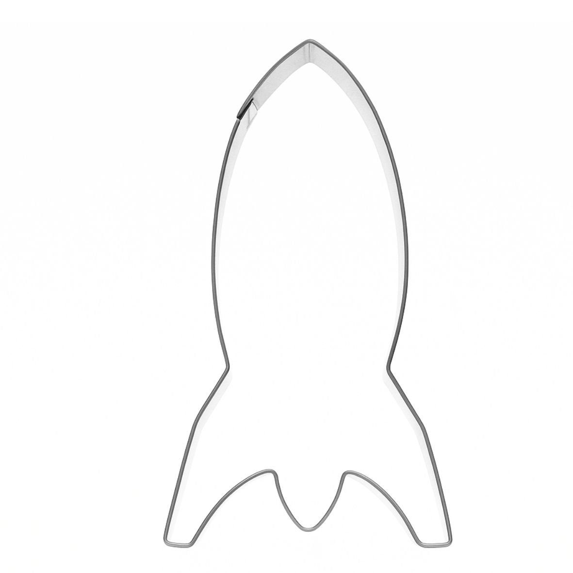 Pepperkakeform romrakett - 11 cm