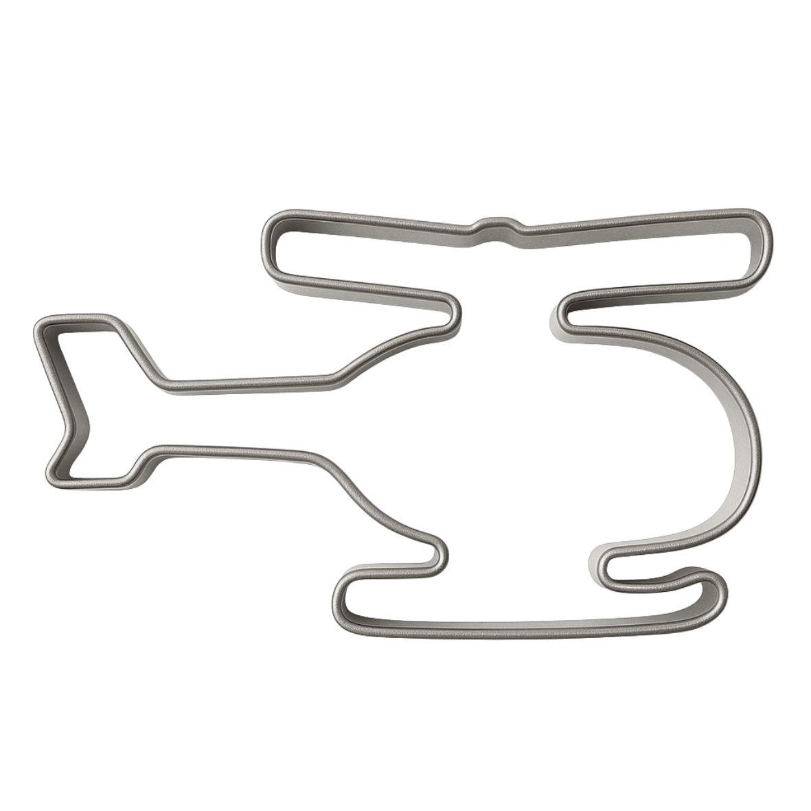 Pepperkakeform Helikopter - 7 cm