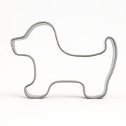Pepperkakeform hund - 6,5 cm
