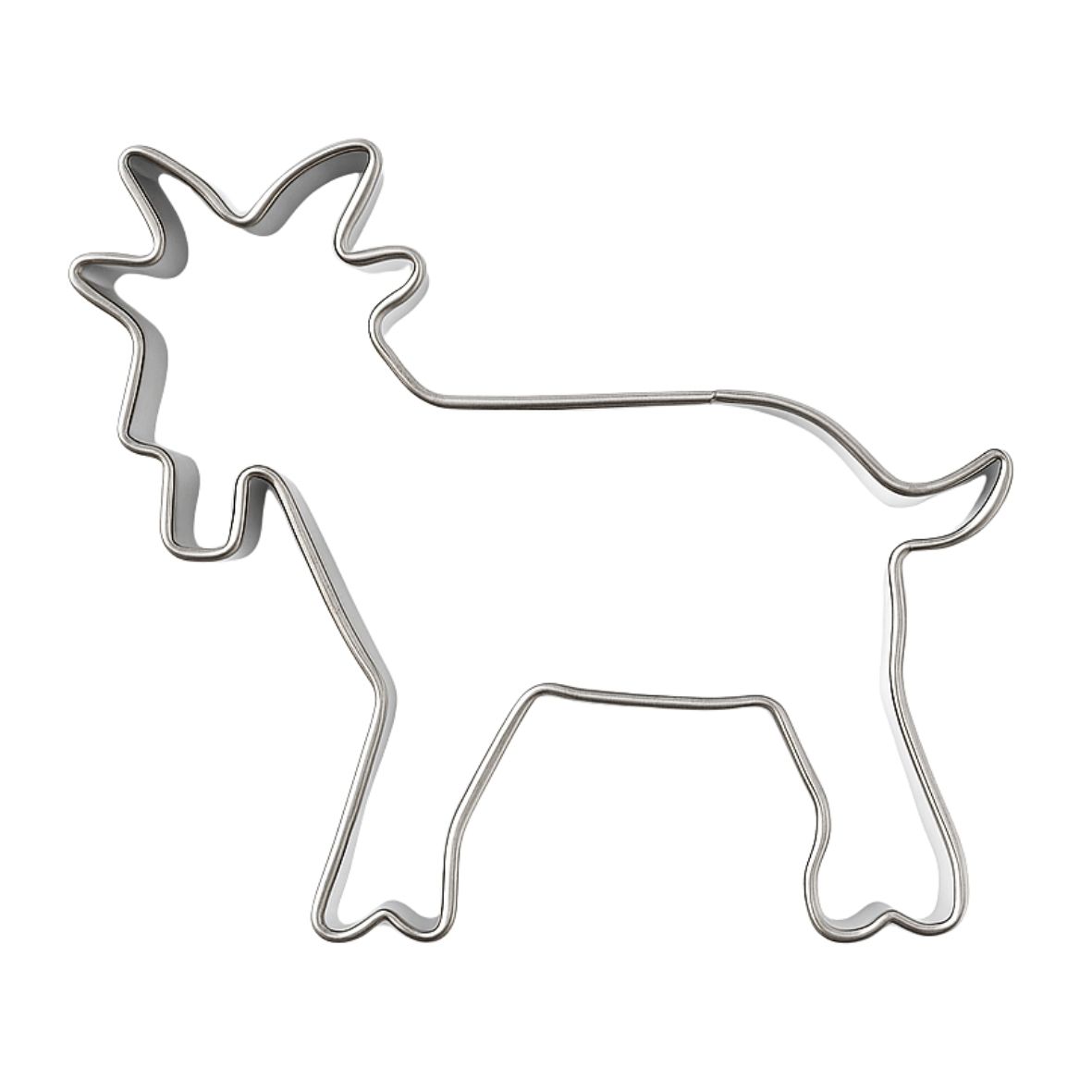 Pepperkakeform Geit 8cm