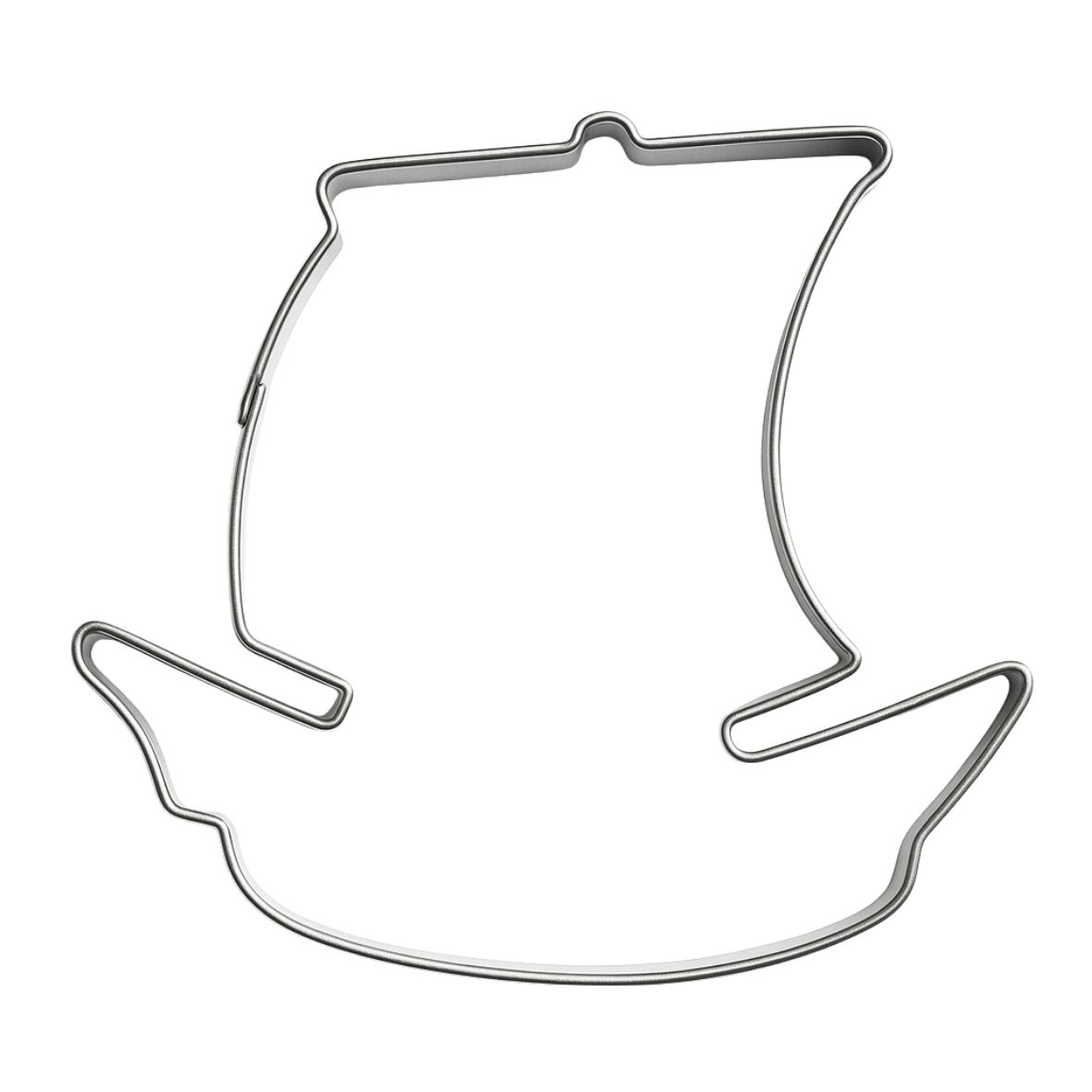 Pepperkakeform piratskip - 7,5 cm