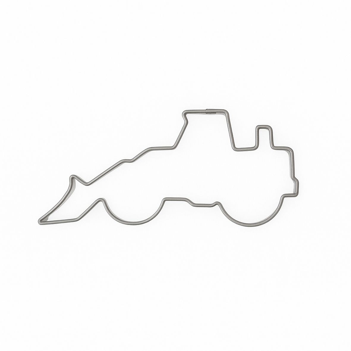 Pepperkakeform hjullaster - 10,5 cm