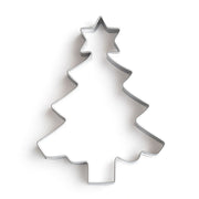 Pepperkakeform Juletre m/ stjerne - 8,9 cm
