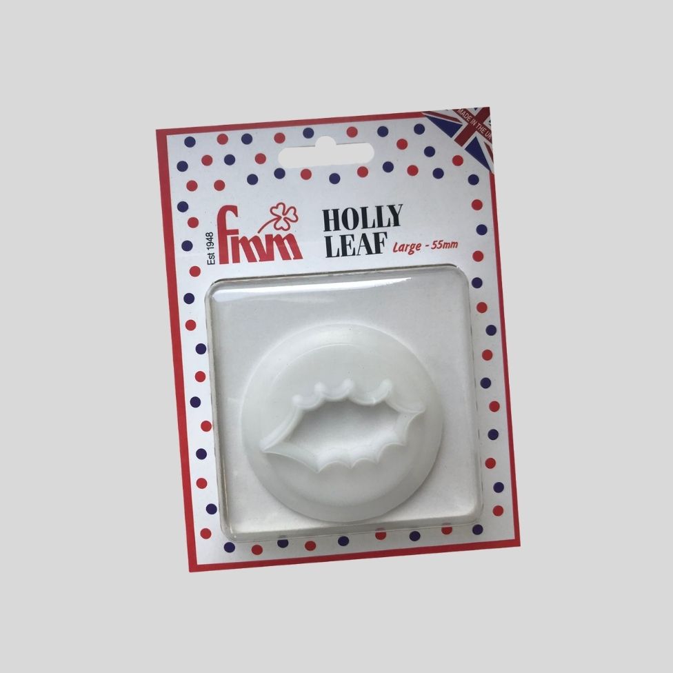 FMM Utstikker Kristtornblad