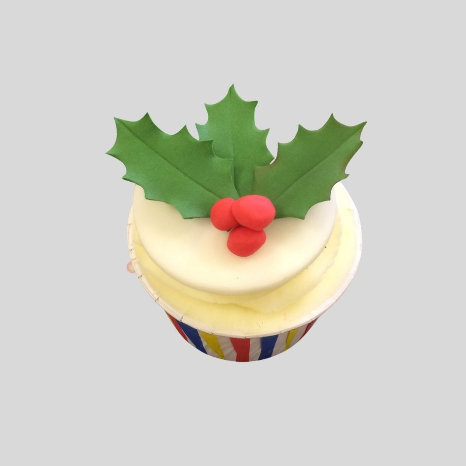 FMM Utstikker Kristtornblad