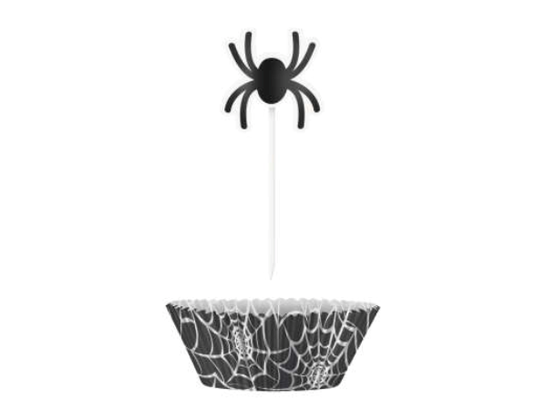 Muffinsformer og picks -Halloween- pk/24