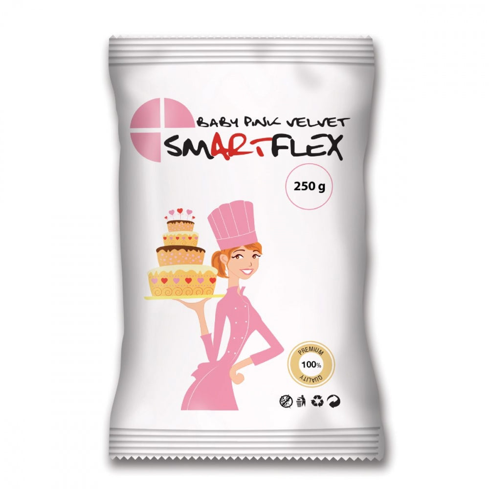 SmartFlex Babyrosa fondant Velvet, 250g